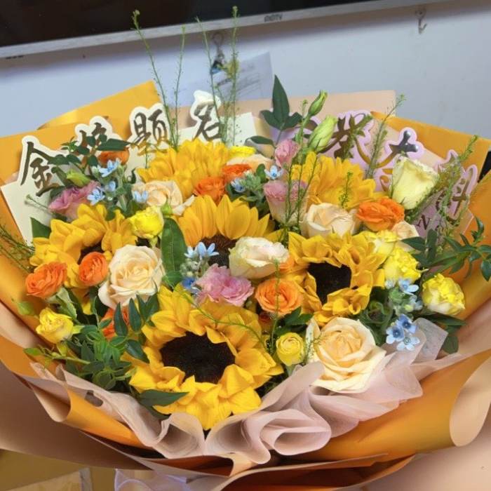 四平公主岭市送高考生什么花