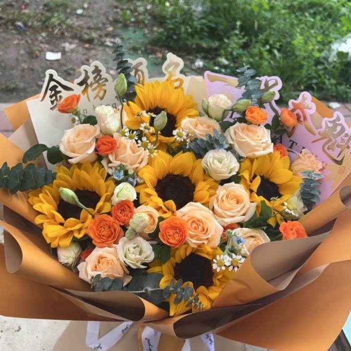 四平公主岭市送高考生什么花